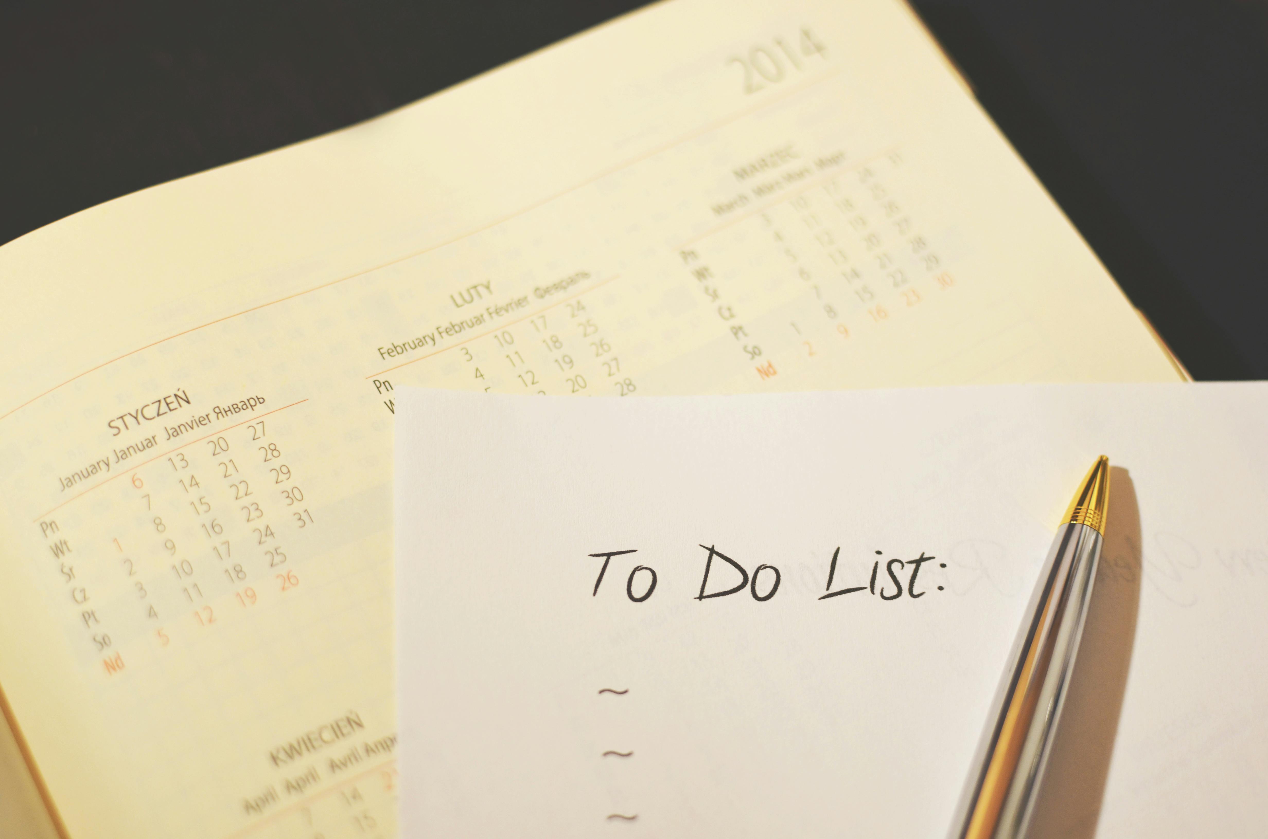 Professional cleaning checklist with detailed task tracking